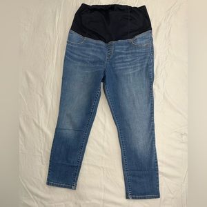 🔵 3/$20 Maternity Cropped Skinny Stretch Jeans